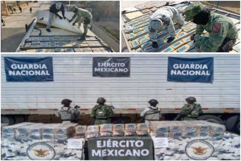 Autoridades federales aseguran 323 kilos de cocaína en Celaya