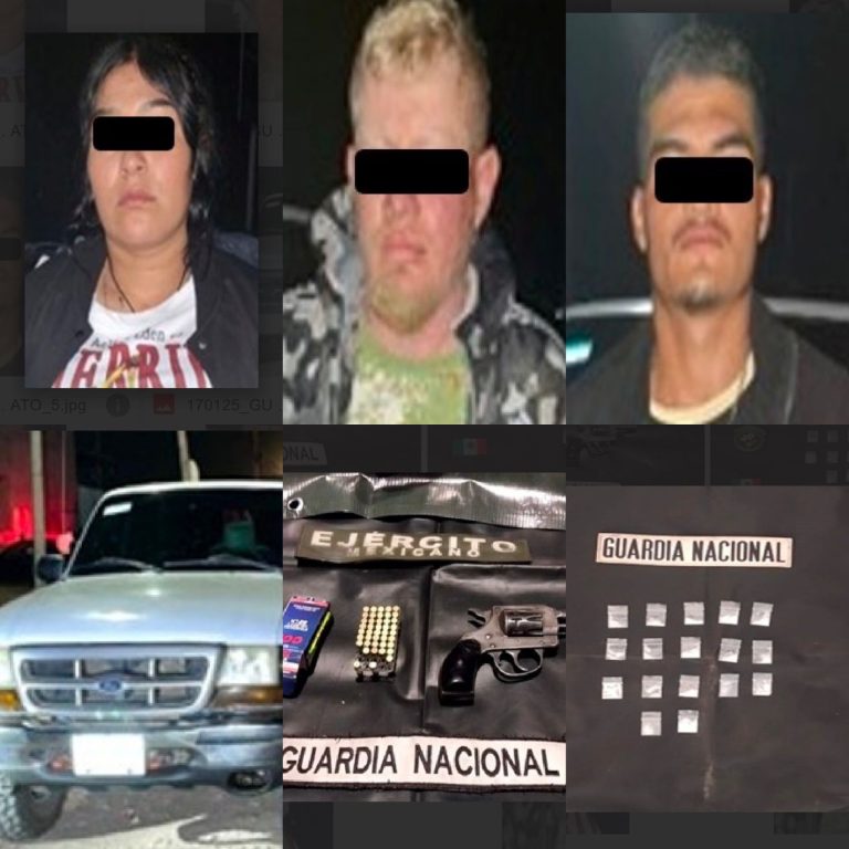 Aseguran armas y droga en diversos municipios del estado