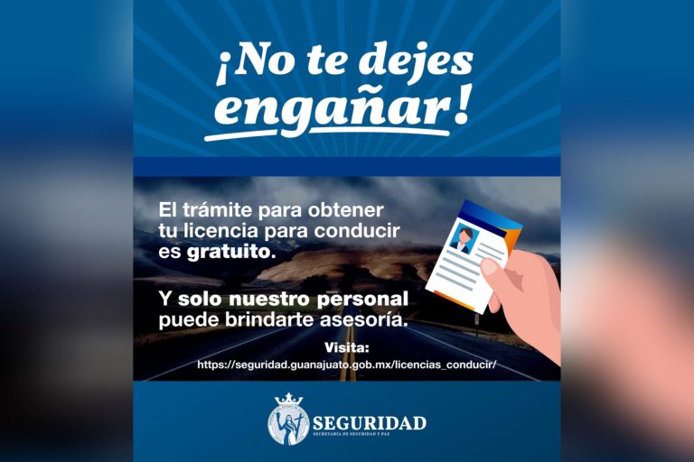 Alertan sobre fraude con licencias de conducir que no se tramiten en la Dirección de Licencias y Permisos