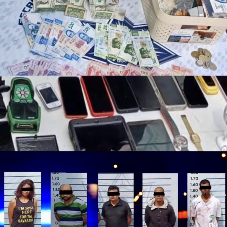 Policía de Irapuato detiene a 5 delincuentes