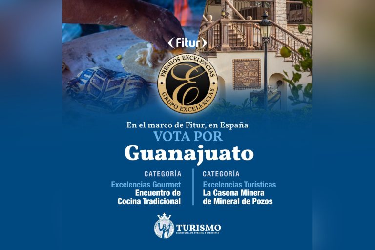 Guanajuato busca destacar en los Premios Excelencias 2025 en FITUR
