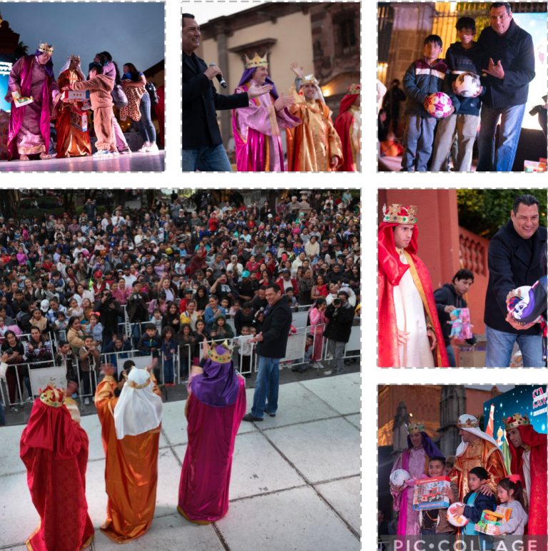 Vive San Miguel de Allende un día de Reyes lleno de magia
