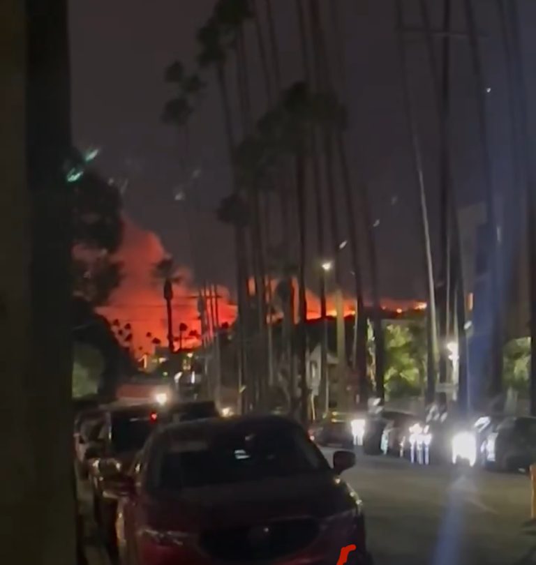 Incendio Sunset en Hollywood Hills desata evacuaciones masivas en Los Ángeles