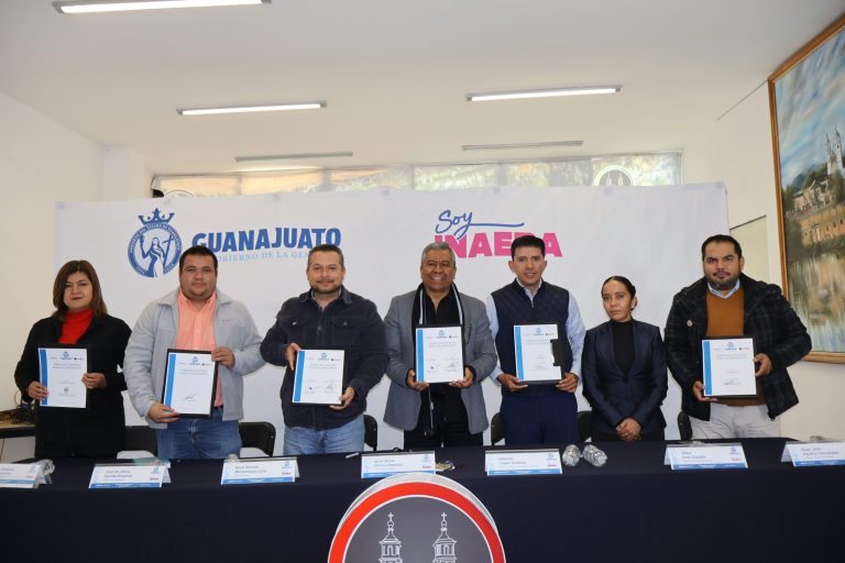 Firman INAEBA y municipios del norte de Guanajuato convenio para combatir el Rezago Educativo