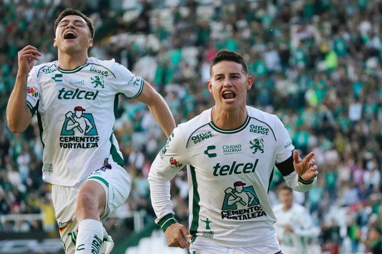 James Rodríguez se estrena con el León y vencen a Juárez