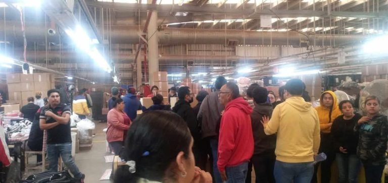 Declaran huelga empleados de Sonata Calcetín