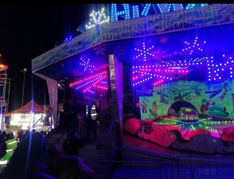 ¡Otro más!  Vuelve a ocurrir accidente con juego mecánico en la Feria de León
