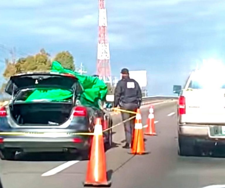 Muere hombre atropellado en la carretera