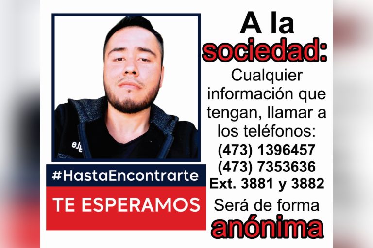 Habilitan líneas telefónicas para recibir datos sobre paradero de conductor de Uber desaparecido en Guanajuato capital