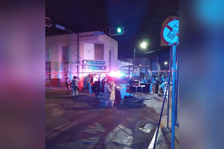 Chocan dos patrullas de la GN durante persecución; hay dos elementos lesionados