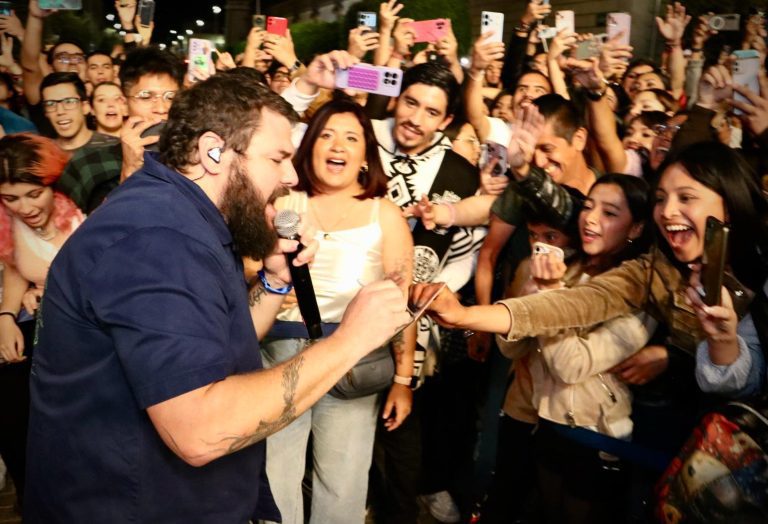 Porter hace vibrar el centro de Irapuato