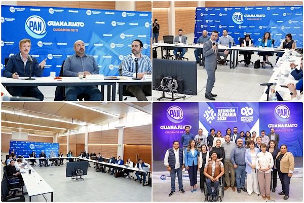 Con llamado a fortalecer el trabajo en equipo, realiza GPPAN su Reunión Plenaria 2025