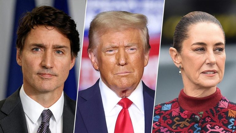 Trump conversará este lunes con México y Canadá tras aplicación de aranceles