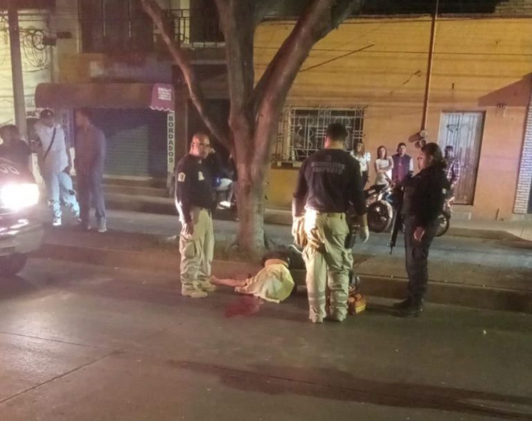 Motociclista pierde la vida tras derrapar e impactarse contra un árbol en Calzada Insurgentes