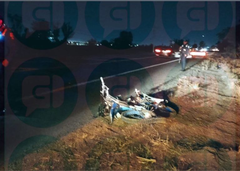 Muere agente de FSPE tras chocar contra motocicleta en la Irapuato-Pueblo Nuevo