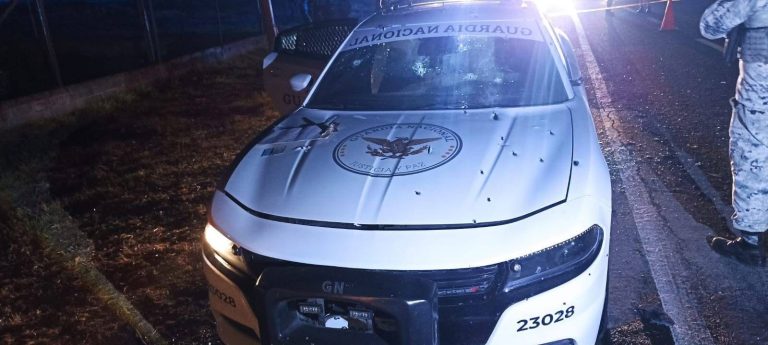 Comando que atacó a elementos de la Guardia Nacional usó armas de alto poder