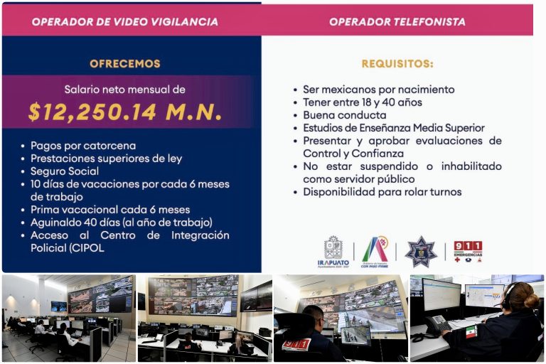 CONTINUA CONVOCATORIA PARA OPERADORES DEL SISTEMA DE EMERGENCIAS 9-1-1
