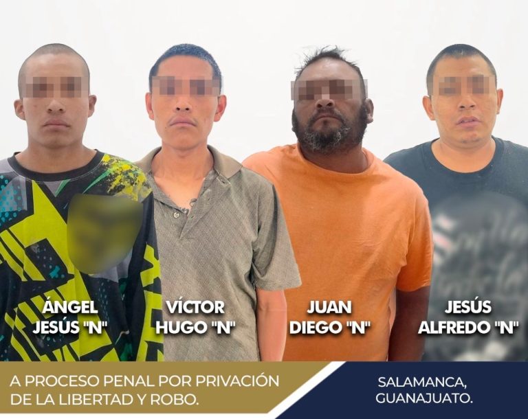 Rescatan a víctima de secuestro y desarticulan célula criminal en Salamanca.