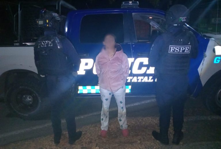 FSPE detiene en Dolores Hidalgo a mujer armada