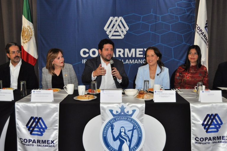 Hacen alianza Tú Puedes Guanajuato y socios de la COPARMEX Irapuato-Salamanca