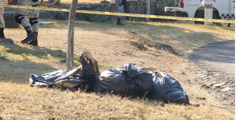 Encuentran tres cuerpos desmembrados en bolsas de plástico