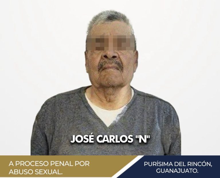 Octogenario es vinculado a proceso por abuso sexual en Purísima del Rincón