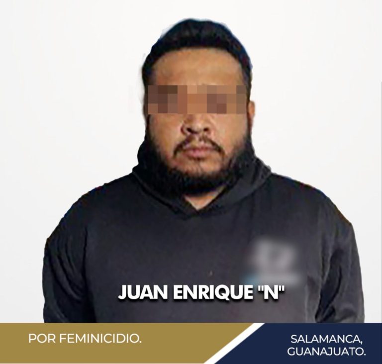 FGE logra sentencia de 39 años de prisión para Juan Enrique por feminicidio en Salamanca