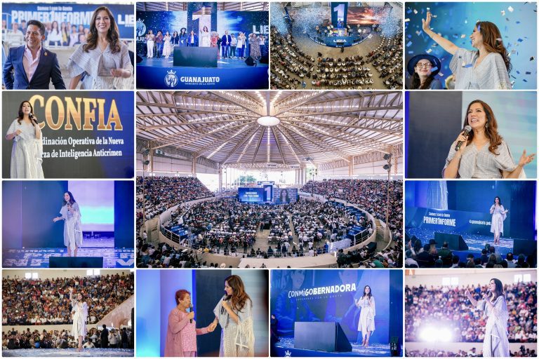 Libia Dennise culmina en Irapuato su Gira Regional de Primer Informe de Gobierno