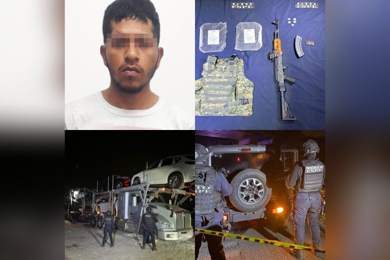 Vinculan a proceso a joven que robó camión cargado con autos y disparó a policías estatales en Irapuato