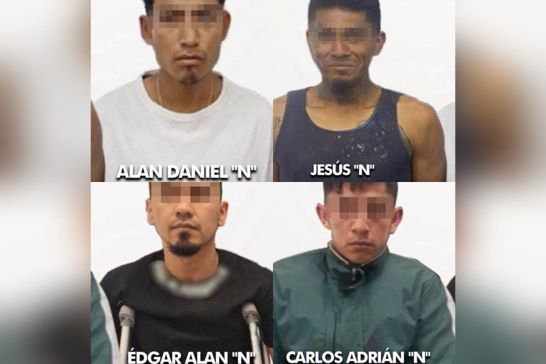 Capturan a cuatro sujetos por homicidio, robo y privación de la libertad en San Miguel de Allende