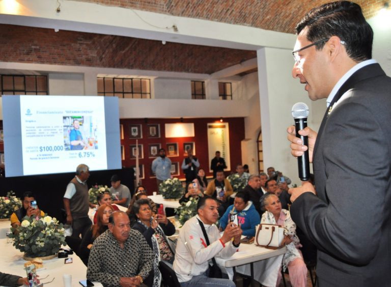 Comerciantes y tianguistas de Guanajuato buscan un financiamiento para crecer en grande