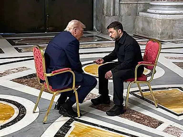 Trump y Zelenski tienen reunión “muy productiva” previo a funeral del Papa