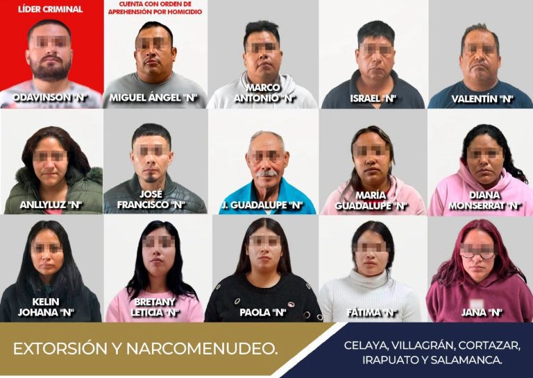 Capturan a generador de violencia en Guanajuato y desarticulan células criminales