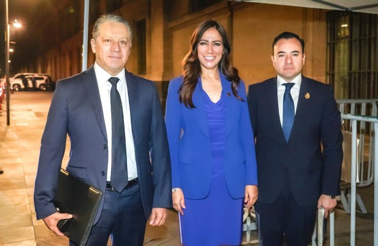 Presenta Gobernadora estrategia de seguridad a Gabinete Federal