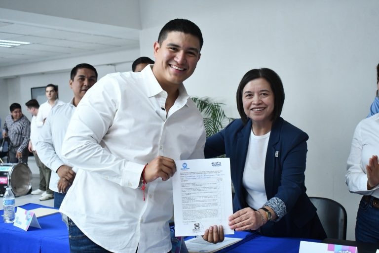 Josué Enríquez registra su planilla para la Secretaría Estatal de Acción Juvenil PAN Guanajuato
