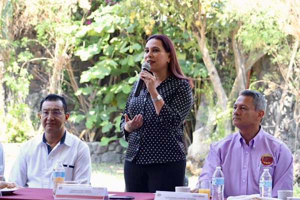 Nuestra Alcaldesa optimismo por nuevos clínica del IMSS