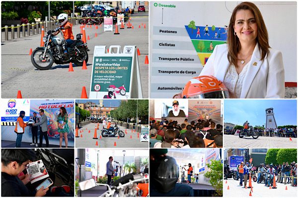 Gobierno de Irapuato, DiDi y ANASEVI promueven la seguridad vial para motociclistas