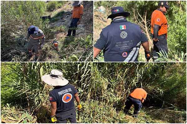AVANZAN TRABAJOS PREVENTIVOS EN TEMPORADA DE LLUVIAS