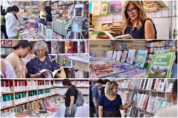 TODO ESTÁ LISTO PARA LA FERIA DEL LIBRO EN IRAPUATO