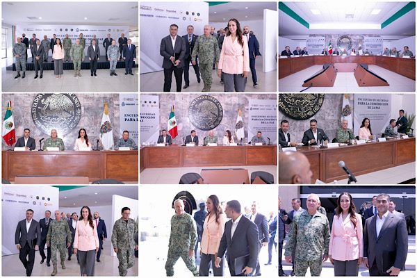 Mantiene Guanajuato disminución de homicidios dolosos; Libia Dennise se reúne con Gabinete de Seguridad Federal