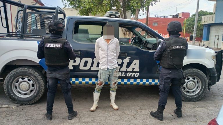 Detiene FSPE a presunto acosador en San Luis de la Paz