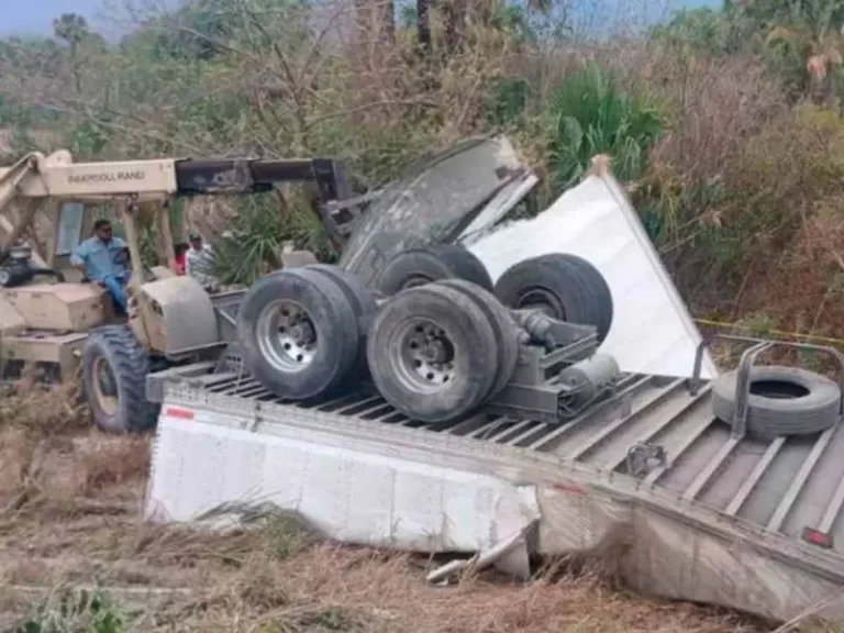 Abuelito terminó aplastado durante un acto de rapiña en Tamaulipas