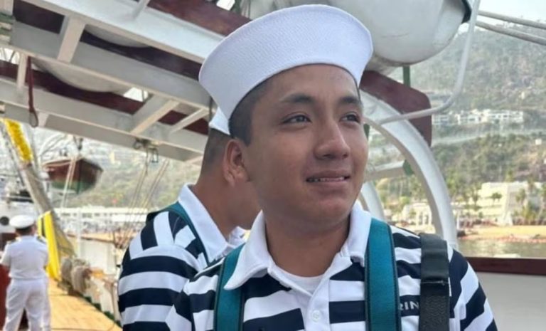 Adal Jair Marcos, segunda víctima mortal del choque del buque Cuauhtémoc