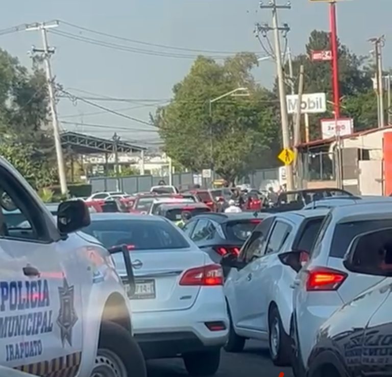 Reajustan estrategia de movilidad luego de caos provocado por obra de Villas de Irapuato