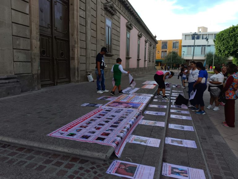 Madres del colectivo “No te Olvidamos, te Buscamos Irapuato” exigen encontrar a sus hijos