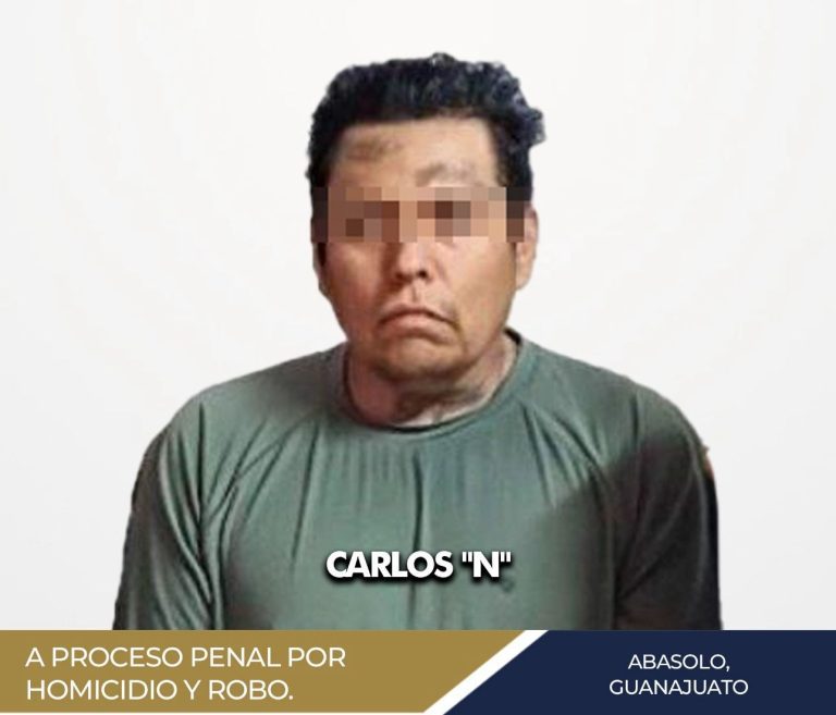 Detienen a “El Cán” por homicidio y robo de motocicleta en Abasolo