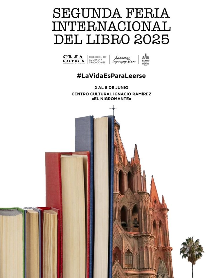Llega la Segunda Feria Internacional del Libro a San Miguel de Allende
