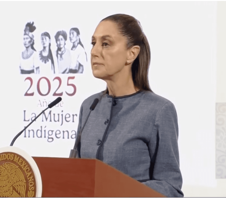 Sheinbaum condena violencia en protestas y exige a EE.UU. respeto a derechos de migrantes