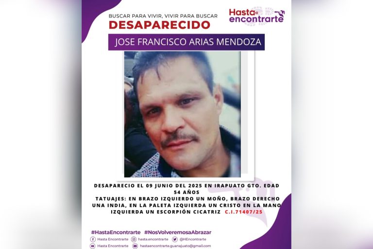 Colectivo “Hasta Encontrarte” descarta desaparición de miembro esté relacionada con labor de búsqueda
