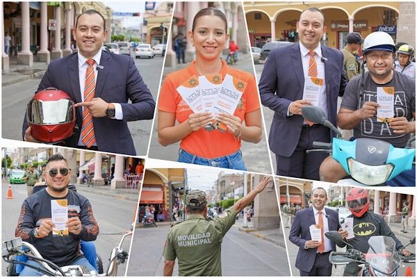 PONEN EN MARCHA CAMPAÑA “USA TU CASCO PROTECTOR, SALVA TU VIDA” EN CORTAZAR.